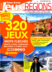 FEMME ACTUELLE JEUX REGIONS