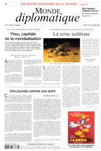 LE MONDE DIPLOMATIQUE