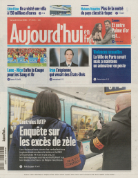 LE PARISIEN - AUJOURD'HUI EN FRANCE