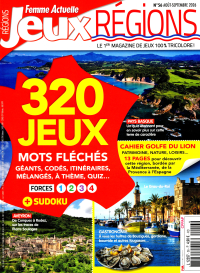 FEMME ACTUELLE JEUX REGIONS