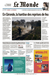 LE MONDE 1ER CAHIER