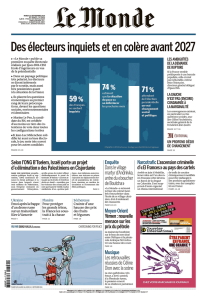 LE MONDE 1ER CAHIER